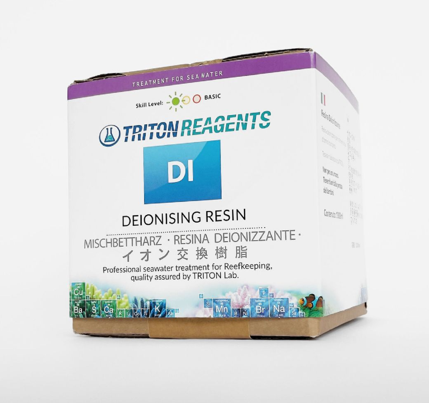 Deionising resin (DI)