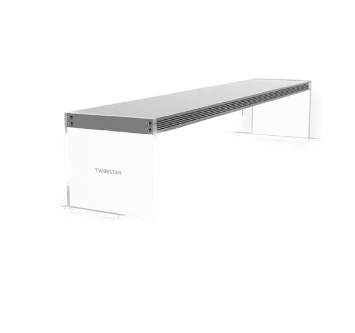 TWINSTAR E-Line SERIE III Staffe Fisse in Acrilico Plafoniera LED
